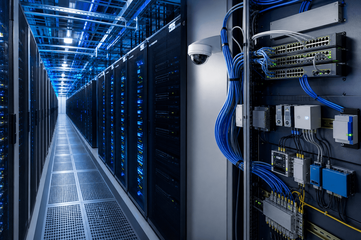 Modern security control panel and premium system design overview